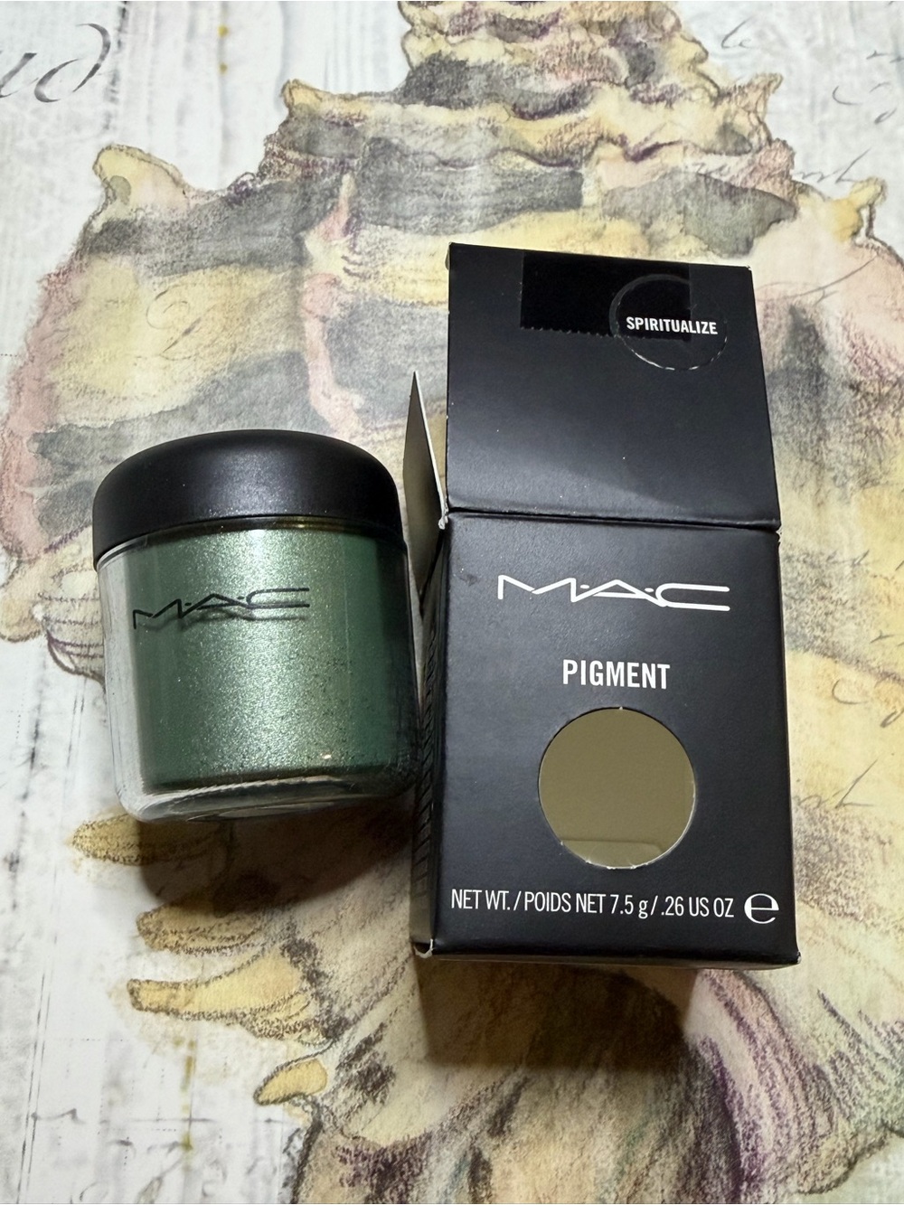 MAC COSMETICS BNIB SPIRITUALIZE PIGMENT RARE 7.5g jar!